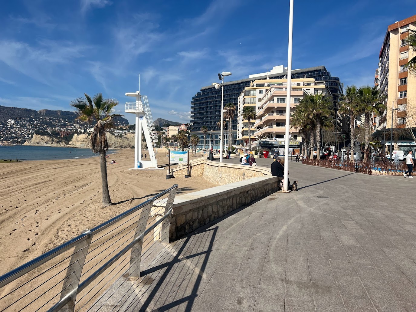Boulevard in Calp